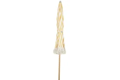 Brafab Parasol Gatsby, Yellow stripe, Ø185 cm Beige New
