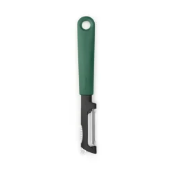 Brabantia Pelador con hoja giratoria más rallador de cítricos TASTY+, Fir Green Verde Sale
