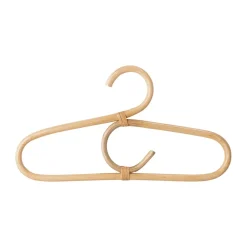 Bloomingville Percheros De Ropa Y Perchas|Percheros De Ropa Y Perchas<Percha Aranya ratán 17x30 cm, Natur Beige