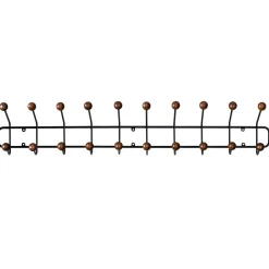 Maze Perchero Bill Horizontal L, negro-marrón oscuro MarrónNegro Clearance