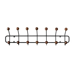 Maze Perchero Bill Horizontal S, negro-marrón oscuro MarrónNegro Clearance