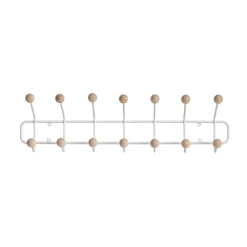 Maze Perchero Bill Horizontal S, Blanco