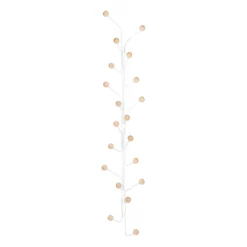 Maze Perchero Bill Vertical, Blanco Outlet