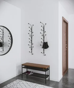 Maze Perchero Bill Vertical, Negro Sale