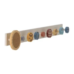 Bloomingville Colgadores Y Ganchos|Colgadores Y Ganchos<Perchero con ganchos Space 55 cm, Brown-multi Marrón
