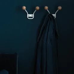 Maze Percheros De Ropa Y Perchas|Percheros De Ropa Y Perchas<Perchero de pared Bill XXS, Blanco