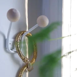 Maze Percheros De Ropa Y Perchas|Percheros De Ropa Y Perchas<Perchero de pared Bill XXS, Blanco