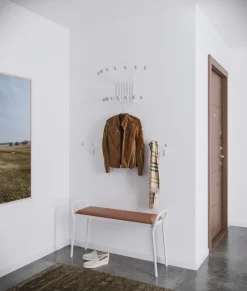 Maze Percheros De Ropa Y Perchas|Percheros De Ropa Y Perchas<Perchero de pared Bill XXS, Greige Gris