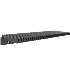 Fritz Hansen Estantes Percheros|Estantes Percheros<Perchero de pared Cutter, Roble lacado en Negro