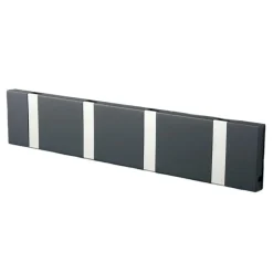 LoCa Perchero de pared Knax 40 cm, antracita-gris GrisNegro