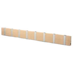LoCa Percheros De Ropa Y Perchas|Percheros De Ropa Y Perchas<Perchero de pared Knax 80 cm, roble enjabonado-gris MarrónGris