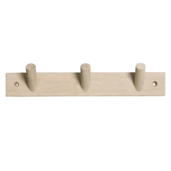 Byon Percheros De Ropa Y Perchas|Percheros De Ropa Y Perchas<Perchero Else natural, 3 ganchos Beige