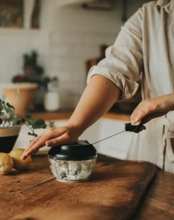Dorre Otros Utensilios De Cocina<Picadora de cebolla y verduras Loke, Negro NegroTransparente