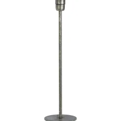 PR Home Pie de lámpara Base 55 cm, Beaten silver Plateado Best