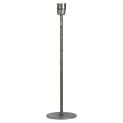 PR Home Pie de lámpara Base 45 cm, Beaten silver Plateado Online