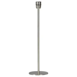 PR Home Pie de lámpara Base 45 cm, Cromo mate Plateado Hot