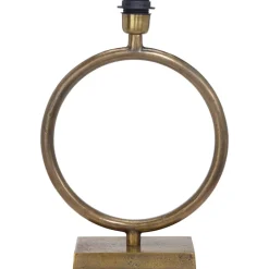 PR Home Pies De Lámparas<Pie de lámpara Circle 54 cm, latón en bruto Color dorado