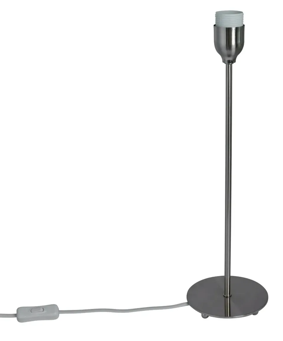 Watt & Veke Pie de lámpara de mesa Line 45, Matt chrome Plateado Sale