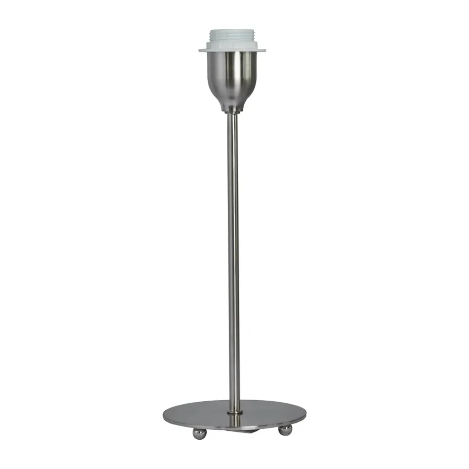 Watt & Veke Pies De Lámparas<Pie de lámpara de mesa Line 35, Matt chrome Plateado