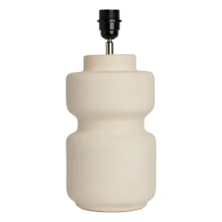Watt & Veke Pie de lámpara Evy 37 cm, White-ivory Blanco Best