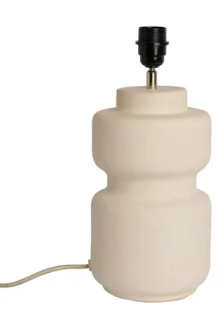 Watt & Veke Pie de lámpara Evy 37 cm, White-ivory Blanco Best