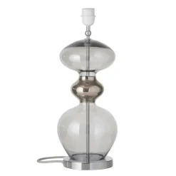 EBB & FLOW Pie de lámpara Futura, Smokey grey Gris Discount