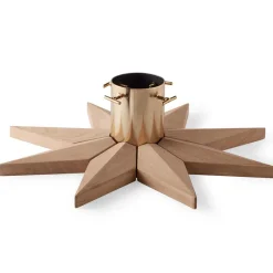 Fritz Hansen Decoración Navideña<Pie para árbol de navidad Stella Ø50,5 cm, roble BeigeColor dorado