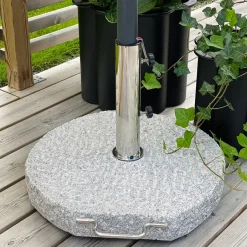 1898 Pie para sombrilla Stenbro, , 40 kg granit Gris Online