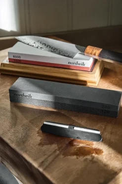 Nordwik Piedra de amolar húmeda amolado básico, 120/240 grit Gris Discount