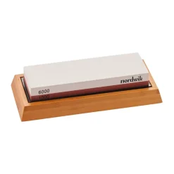 Nordwik Afiladores De Cuchillos<Piedra de amolar húmeda con soporte, 1000/6000 grit Blanco