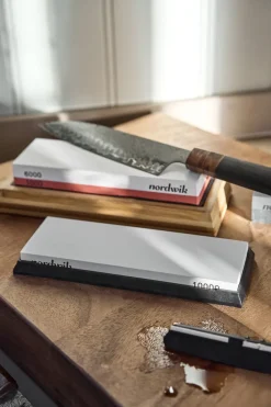 Nordwik Piedra de amolar húmeda pulidora, 10 000 grit Blanco Hot