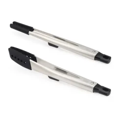 Joseph Joseph Pinzas De Cocina<Pinzas Elevate fusion 2 piezas, Silicona Plateado