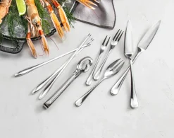 Robert Welch Pinzas para caracoles Radford brillante, acero inoxidable Plateado Hot