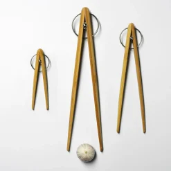 Design House Stockholm Pinzas De Cocina<Pinzas Pick Up, 15 cm BeigeMarrónPlateado