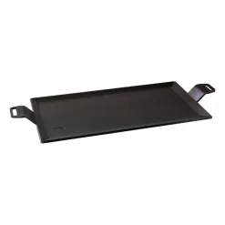 Kockums Jernverk Placha, 4 mm acero al carbono, superficie para freír 45x22 cm Negro Discount