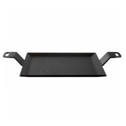 Kockums Jernverk Barbacoas|Sartenes De Parrilla Y Plancha<Placha, 4 mm acero al carbono, Superficie de cocción 22x22 cm Negro