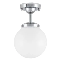 Globen Lighting Plafones<Plafón Alley IP44, Cromo Plateado