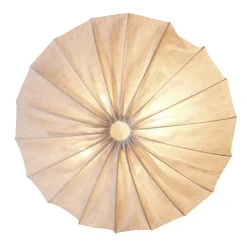 Watt & Veke Plafón Anna linne Ø80 cm, Natural BlancoBeige Hot