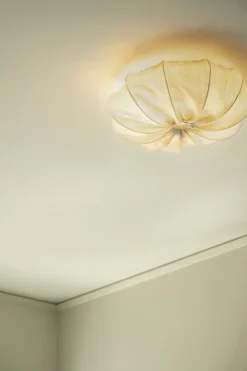 Watt & Veke Plafón Anna lino Ø40 cm, Natural Beige Discount