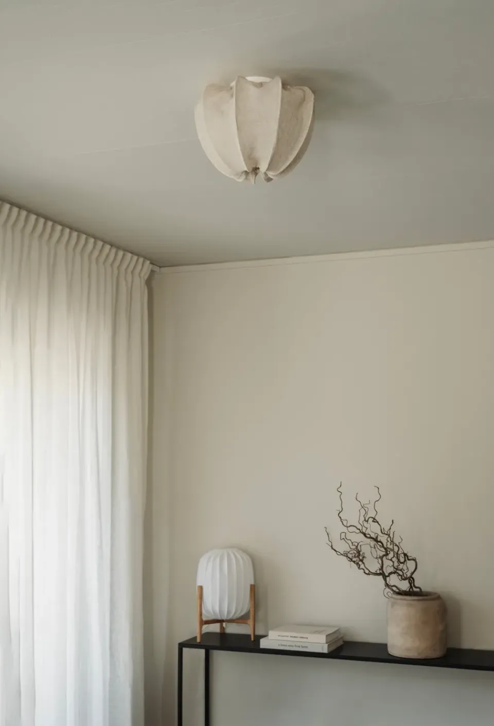 Watt & Veke Plafones<Plafón mini Anna Ø30 cm, Natural linen Beige