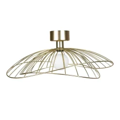 Globen Lighting Plafón Ray, latón cepillado Color dorado Hot