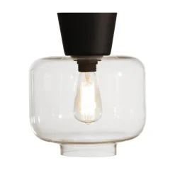 Globen Lighting Plafones<Plafón Ritz, -negro Transparente