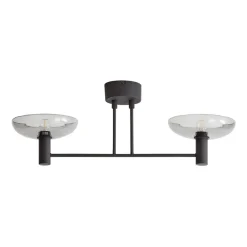 CO Bankeryd Plafón Ufo Long, Negro Online