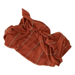 OYOY Mantas De Algodón<Plaid Rivi 134x184 cm, Nutmeg Marrón