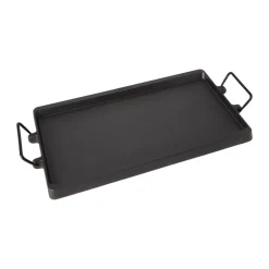 Satake Plancha de asar de hierro fundido, 47,5x27 cm Negro
