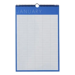 Design Letters Calendarios Y Cuadernos<Planificador mensual , Cobalt blue Azul