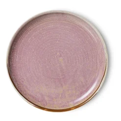 HKliving Platillo Home Chef side plate Ø20 cm, Rustic pink Rosa Online