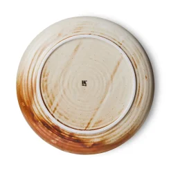 HKliving Platillo Home Chef side plate Ø20 cm, Rustic cream-brown Marrón New