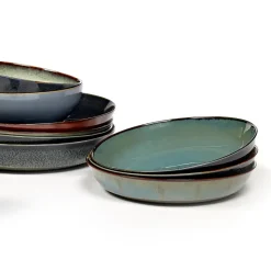 Serax Platillo Terres de Rêves 17,5 cm, Smokey blue-dark blue Azul Best