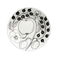 Arabia Tazas De Té|Platos Para Tazas<Plato Ø16,5 cm para taza de té 28 cl Paratiisi, Negro